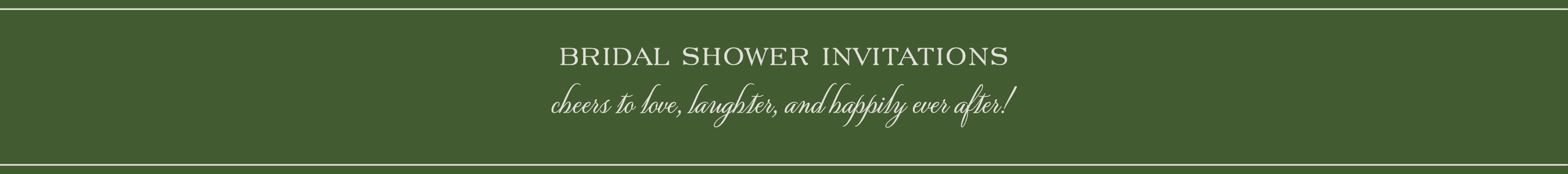 Bridal Shower Invitations