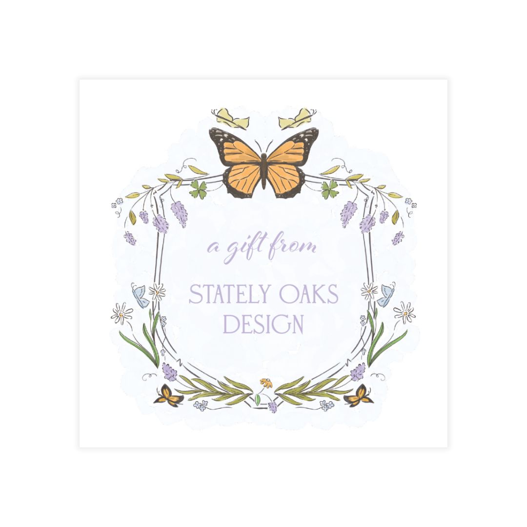 Butterfly Garden Notecard