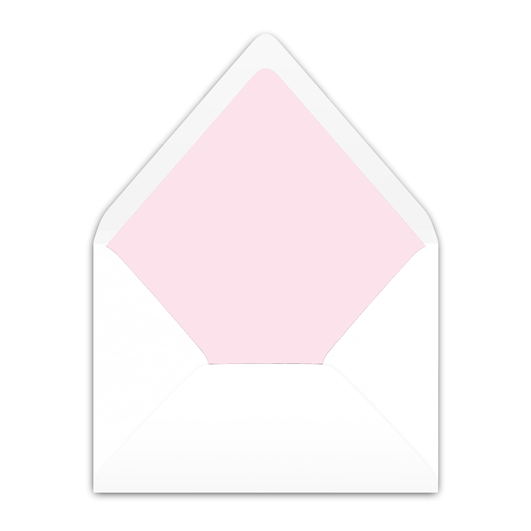 Baby Crest Pink Invitation