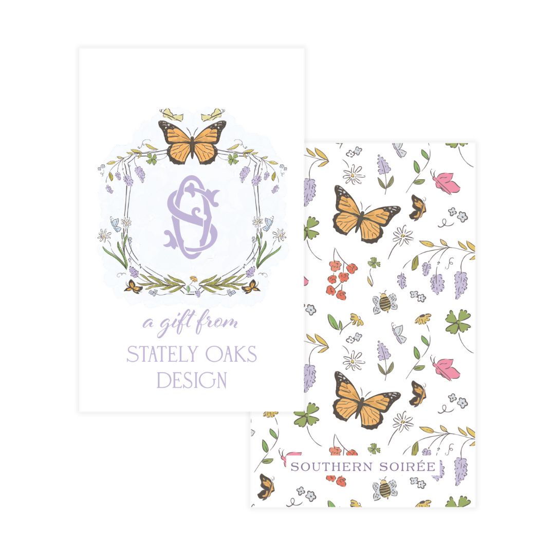 Butterfly Garden Notecard