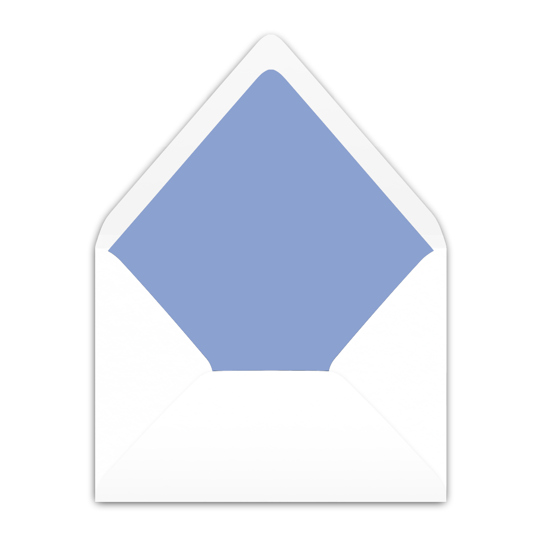 Baby Crest Blue Invitation