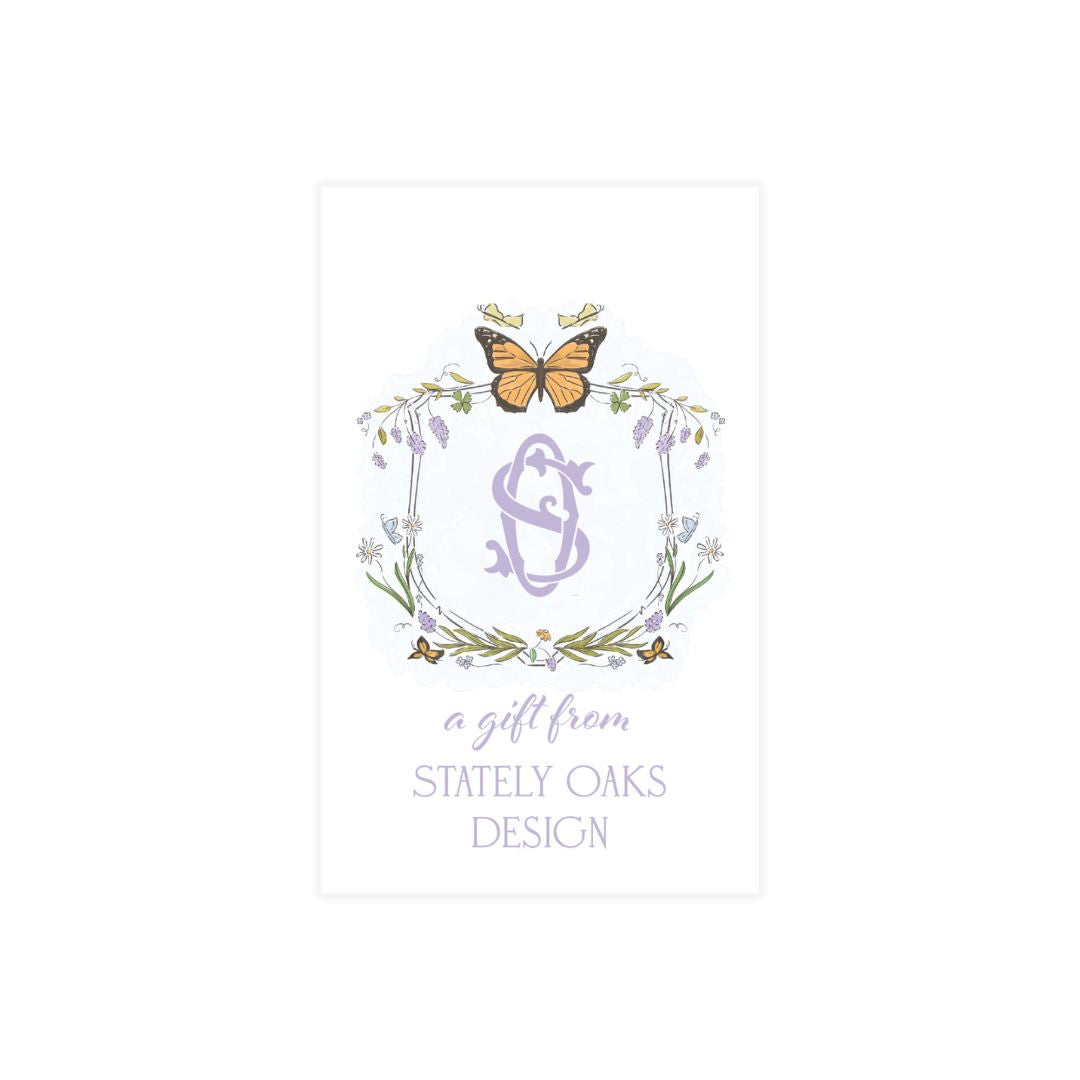 Butterfly Garden Notecard