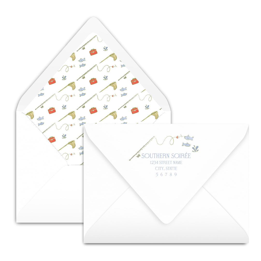 Gone Fishing Invitation