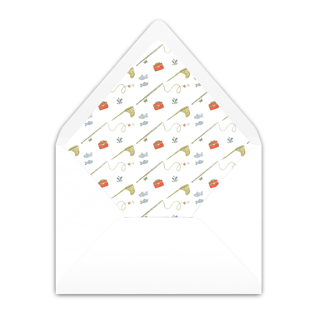 Gone Fishing Invitation