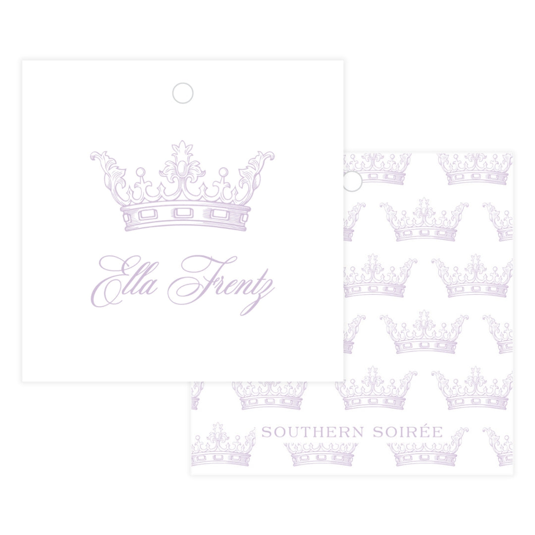 Crown Square Gift Tag