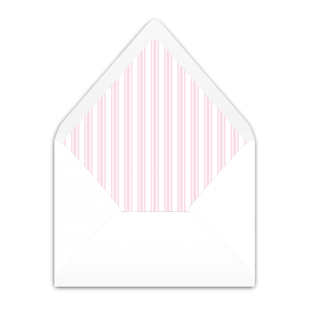 Pink High Chair Invitation