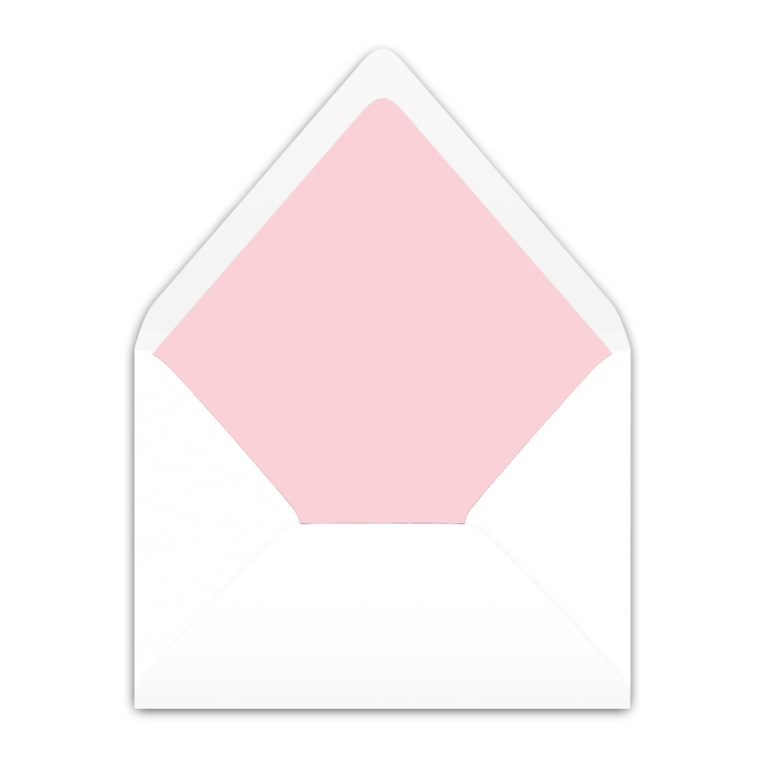 Pink Ribbon and Rose Crest Invitation
