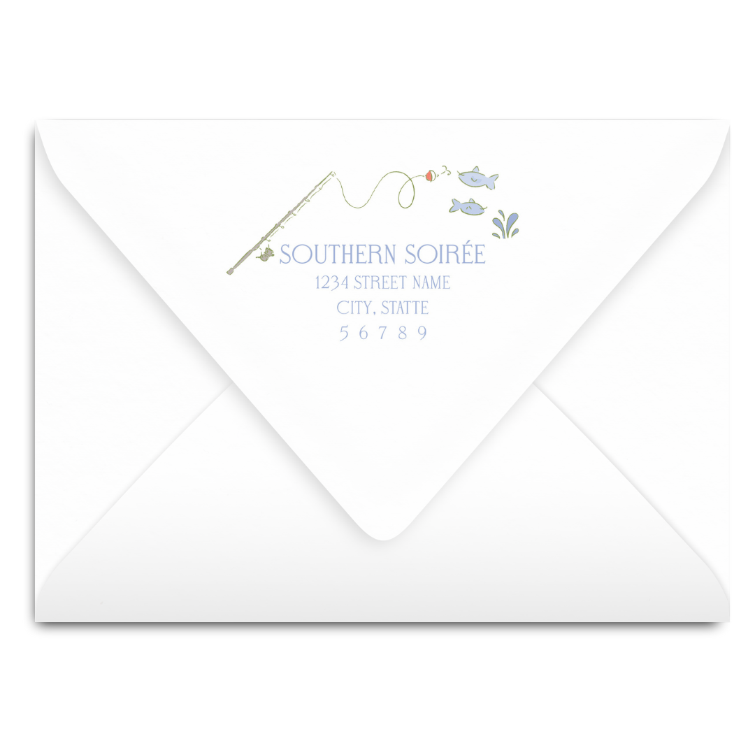 Gone Fishing Invitation