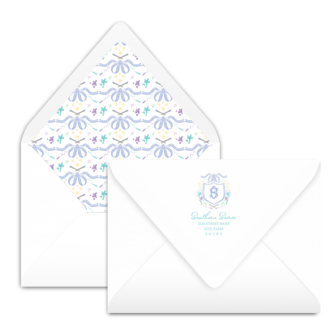 Colorful Art Party Birthday Invitation – pARTy