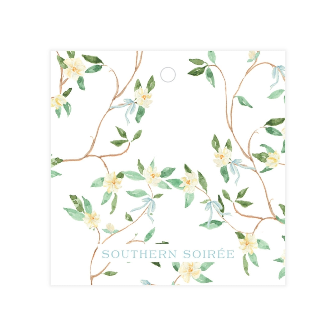 Magnolia Crest Gift Tag Square