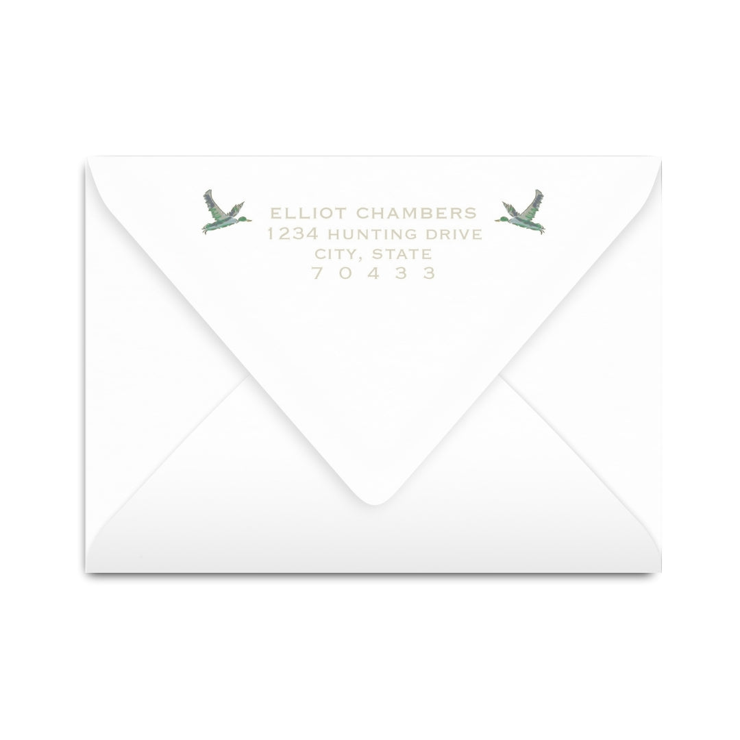 Duck Hunting Notecard