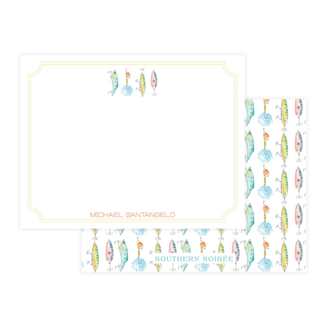 Fishing Lures Notecard