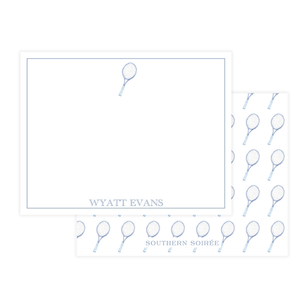 Tennis Racquet Notecard