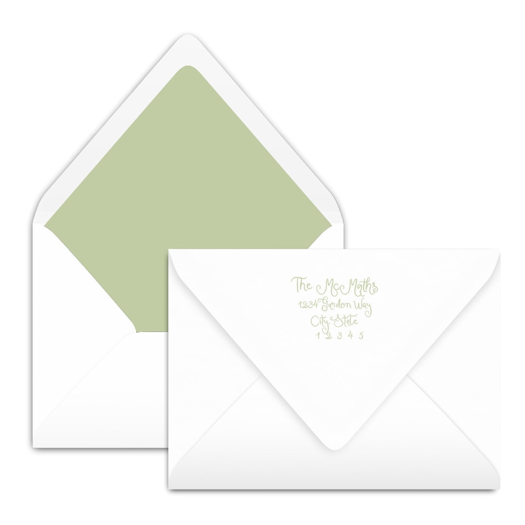 Floral Frame Invitation