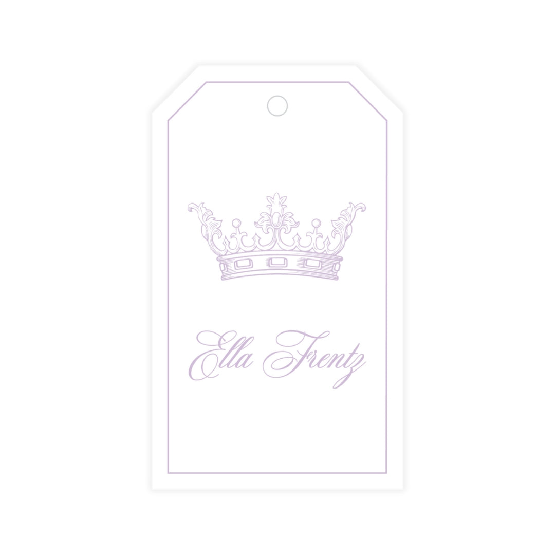 Crown Gift Tag