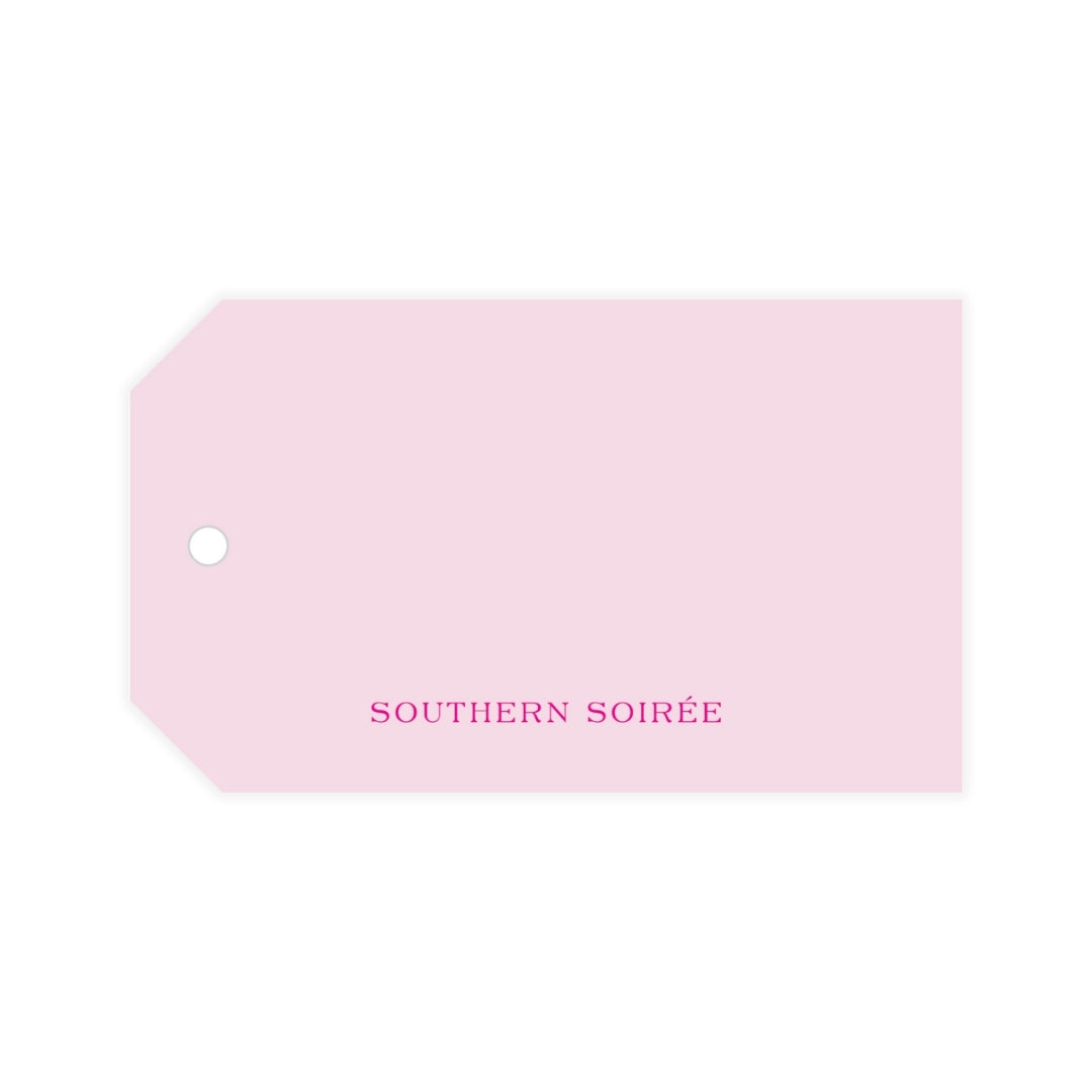 Antique Interlocked Monogram Gift Tag