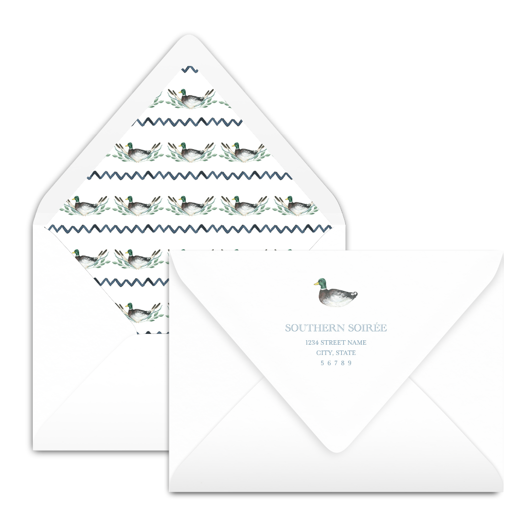 Mallard Invitation
