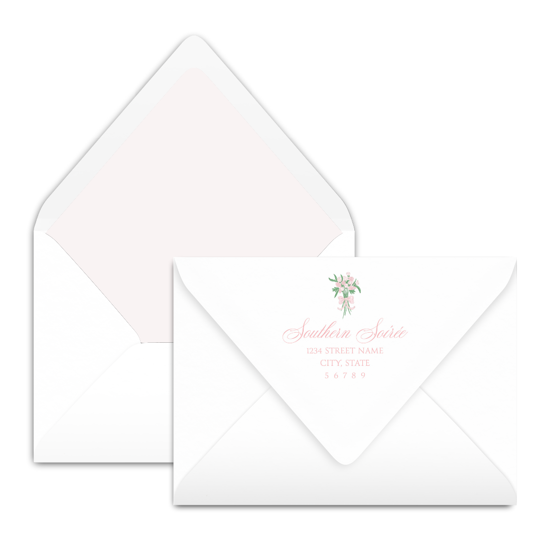 Margaret Pink Invitation