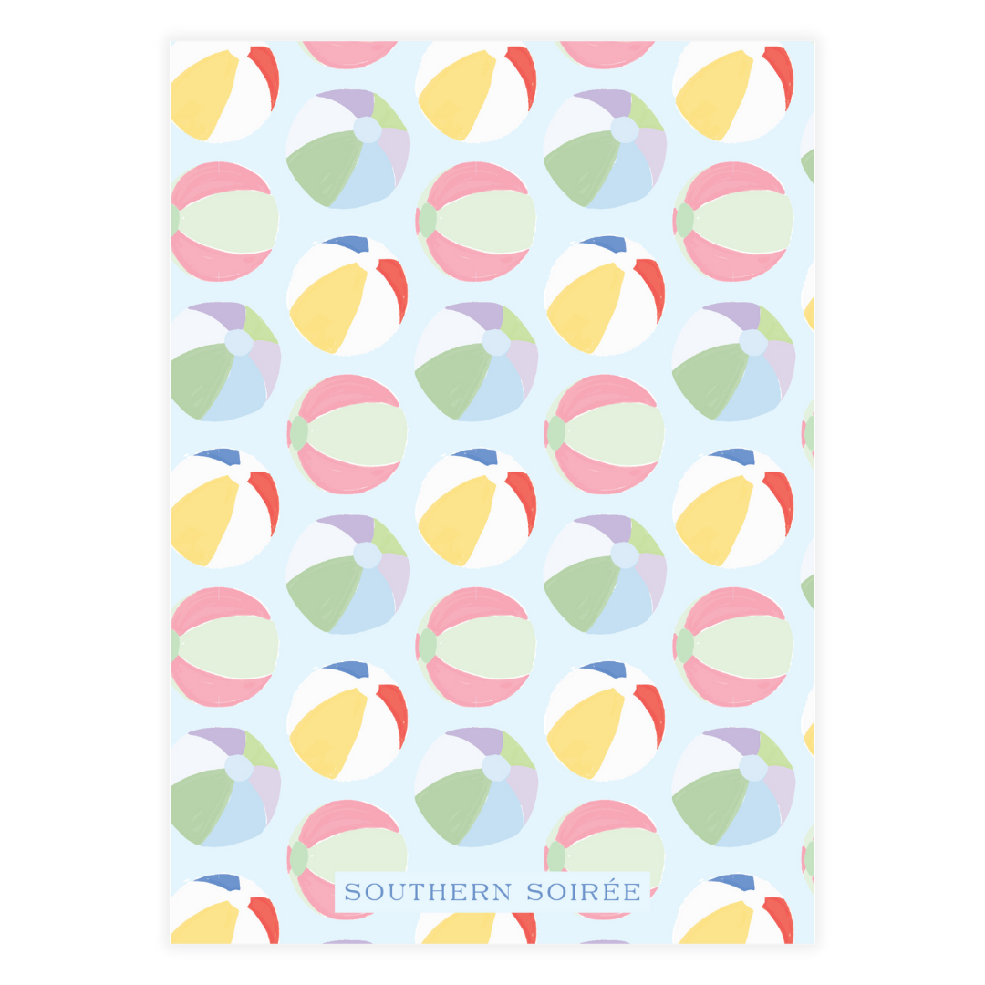 Beach Ball Invitation