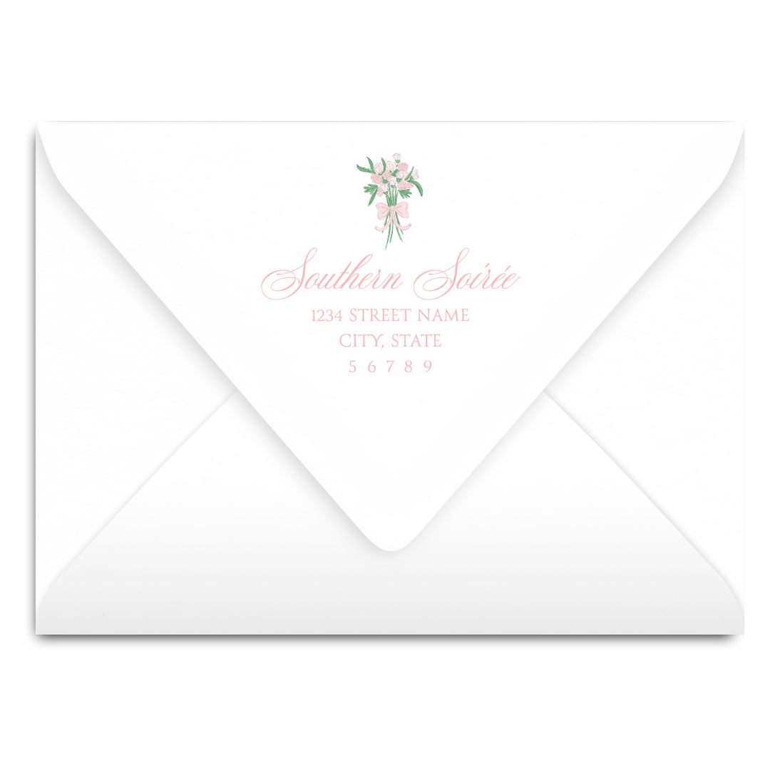 Margaret Pink Invitation