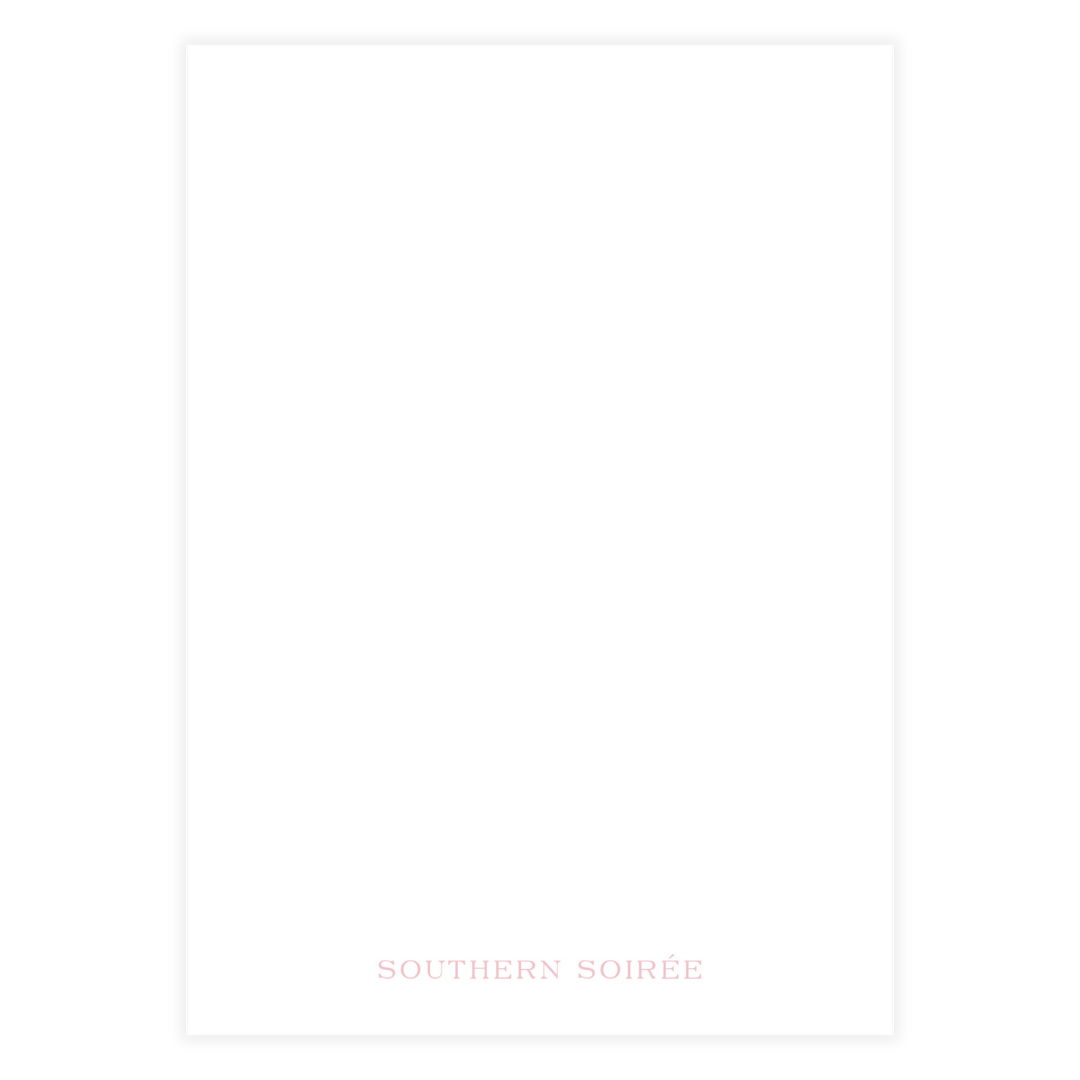 Pink Moses Basket Invitation