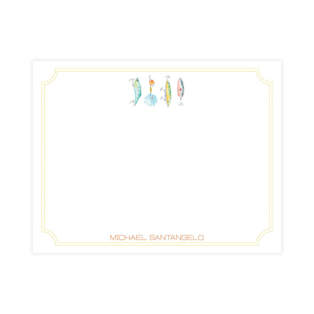 Fishing Lures Notecard