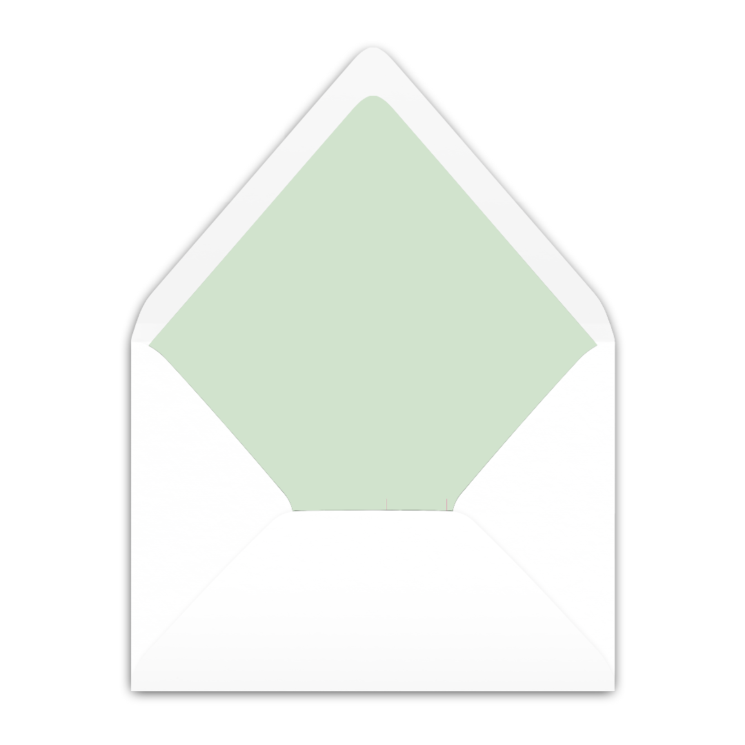 Chic Green Carriage Invitation
