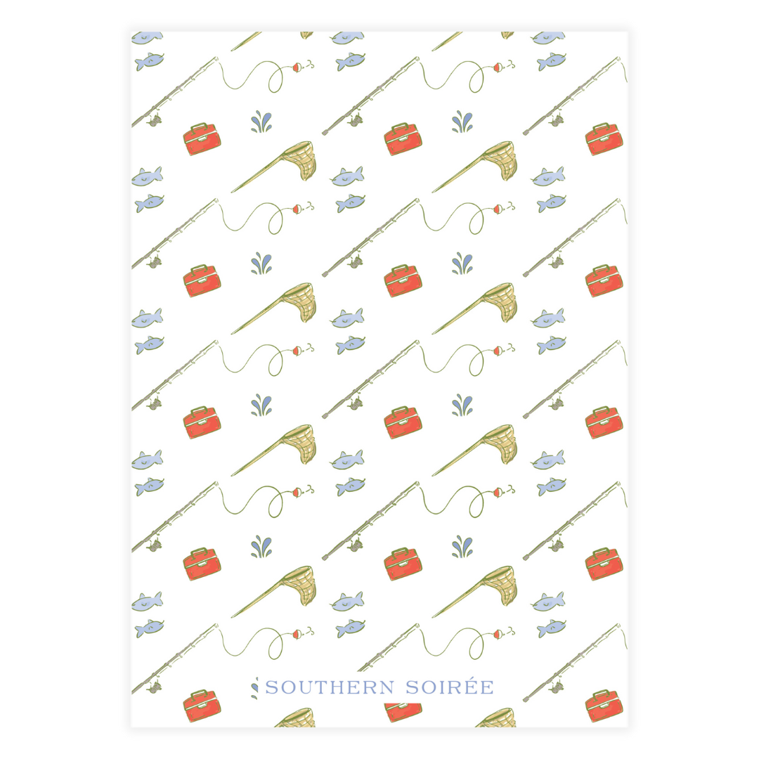 Gone Fishing Invitation