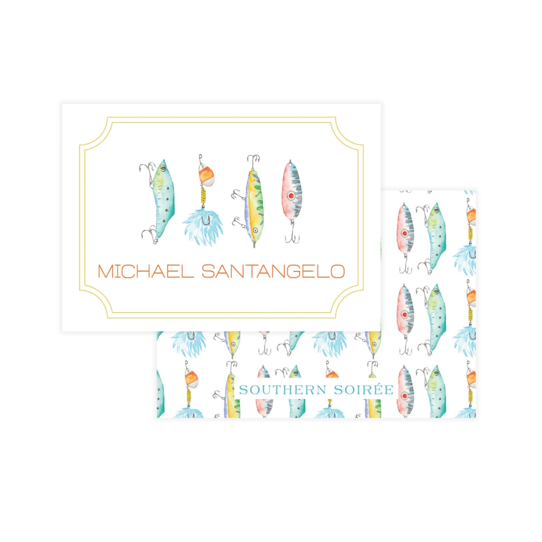 Fishing Lures Enclosure Card