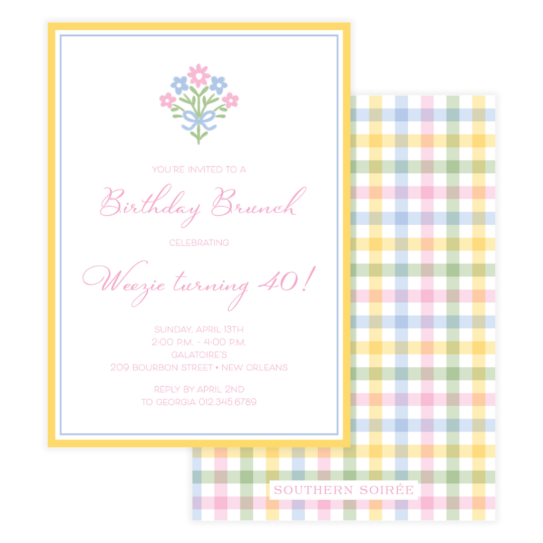 Oh Happy Day Invitation