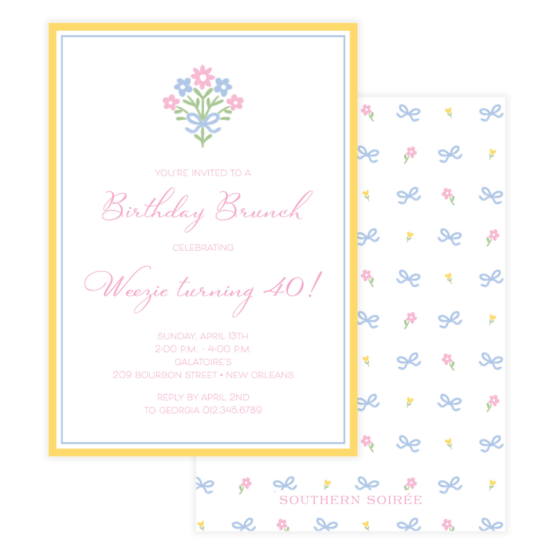 Oh Happy Day Invitation