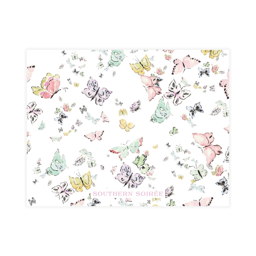 Butterfly Frame Notecard