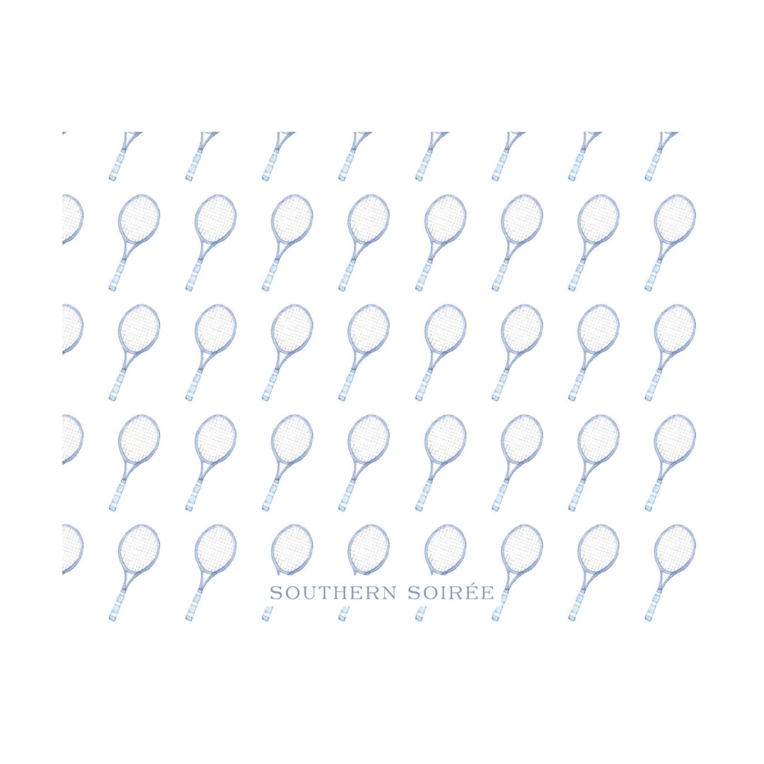 Tennis Racquet Notecard