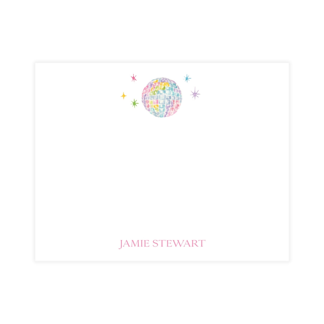 Disco Ball Notecard