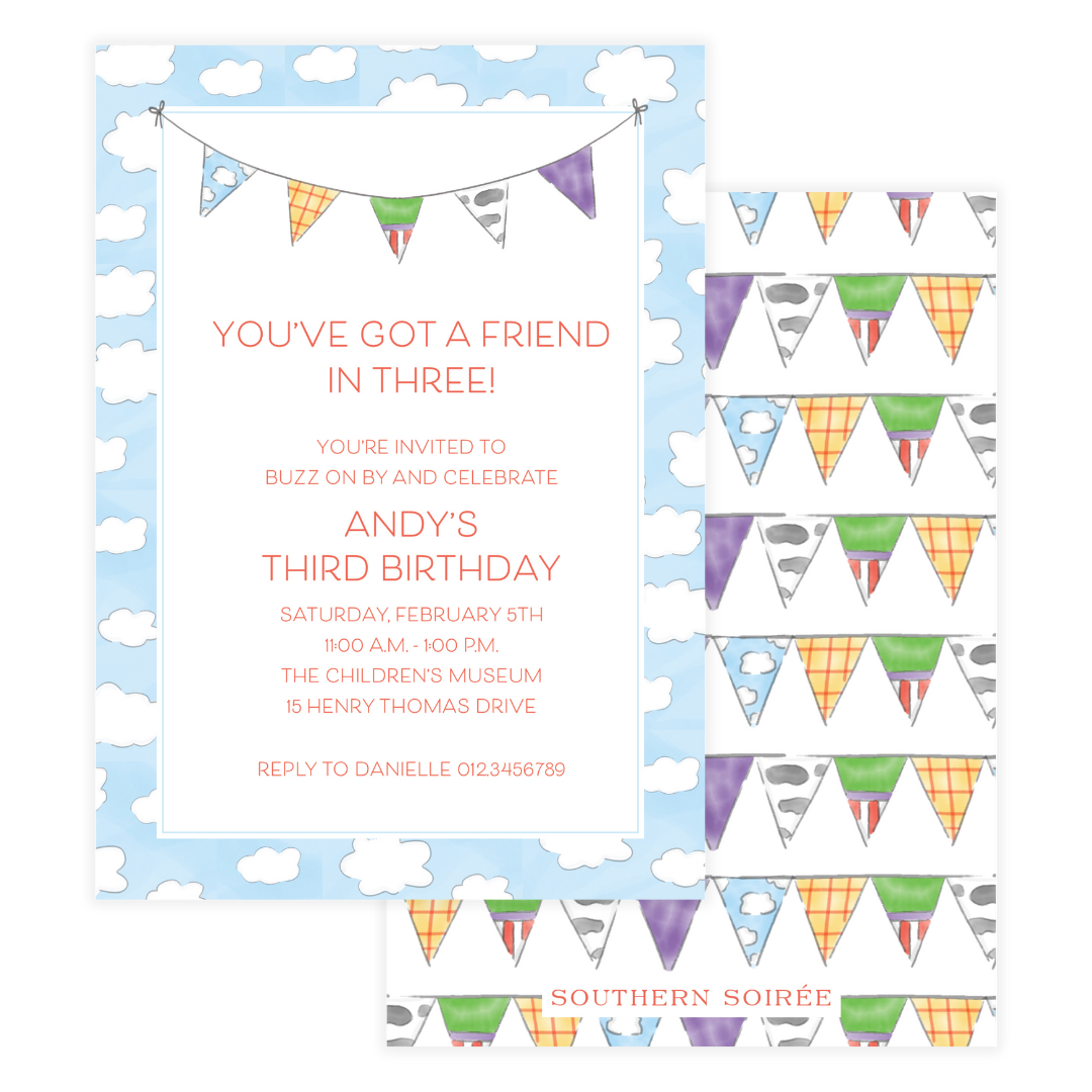 Friend in Me Invitation