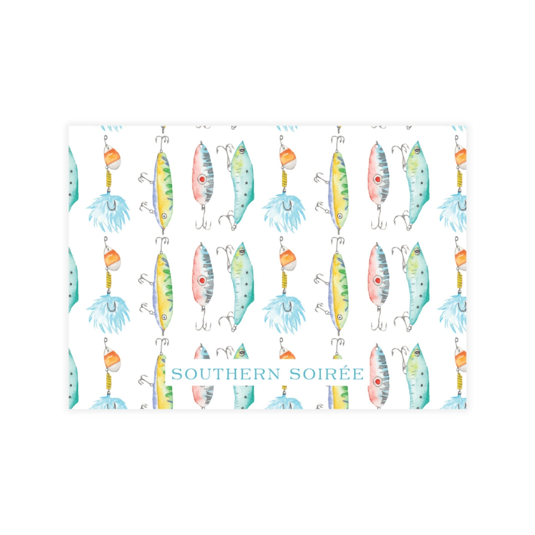 Fishing Lures Enclosure Card