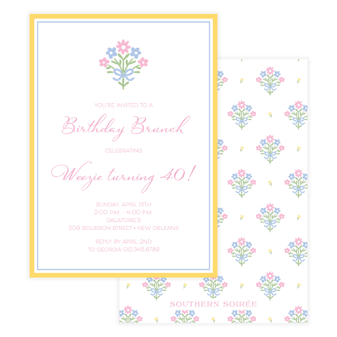 Oh Happy Day Invitation