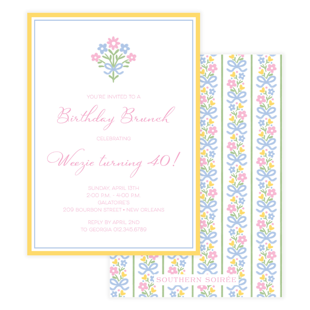 Oh Happy Day Invitation
