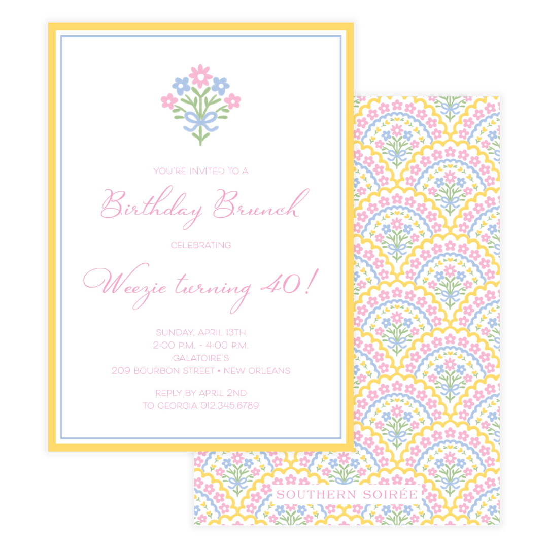 Oh Happy Day Invitation