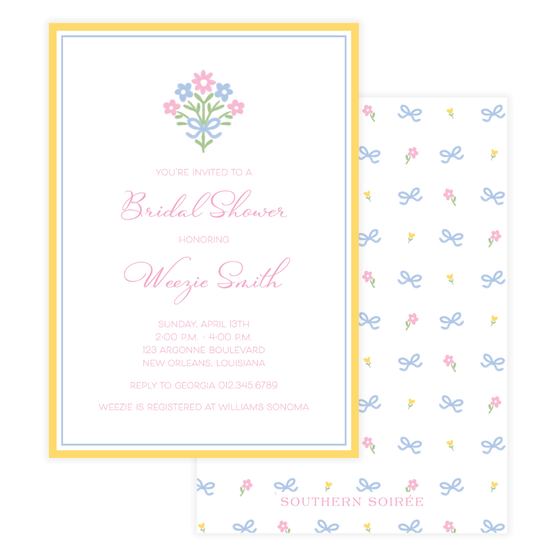 Oh Happy Day Invitation