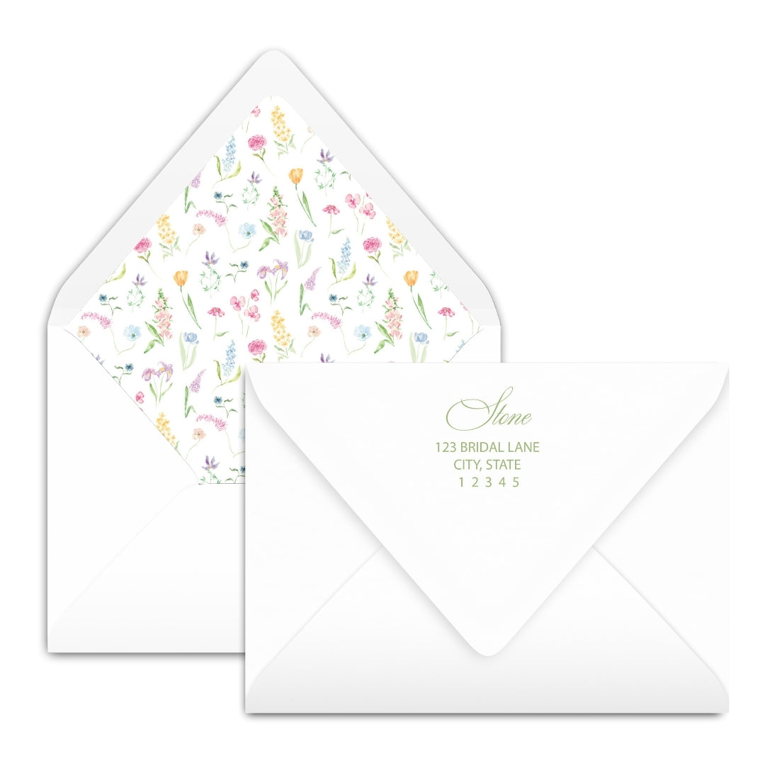 Floral Garden Invitation