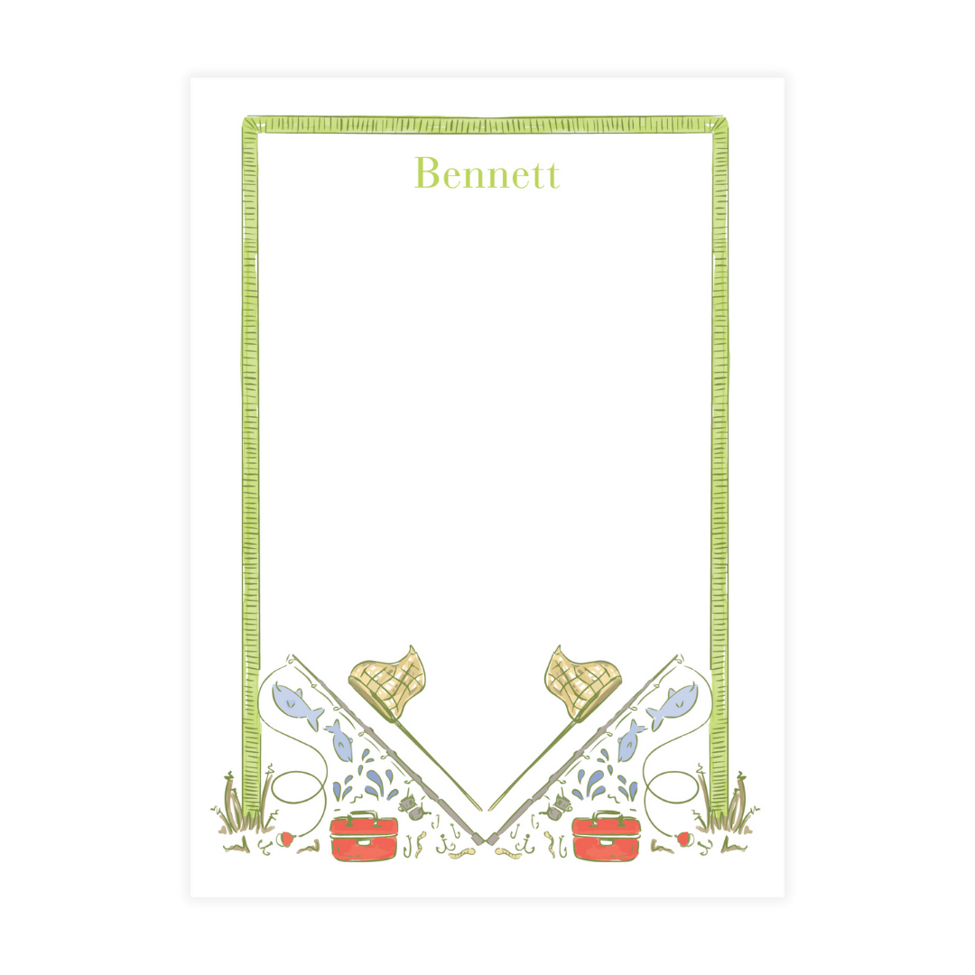 Gone Fishing Notepad