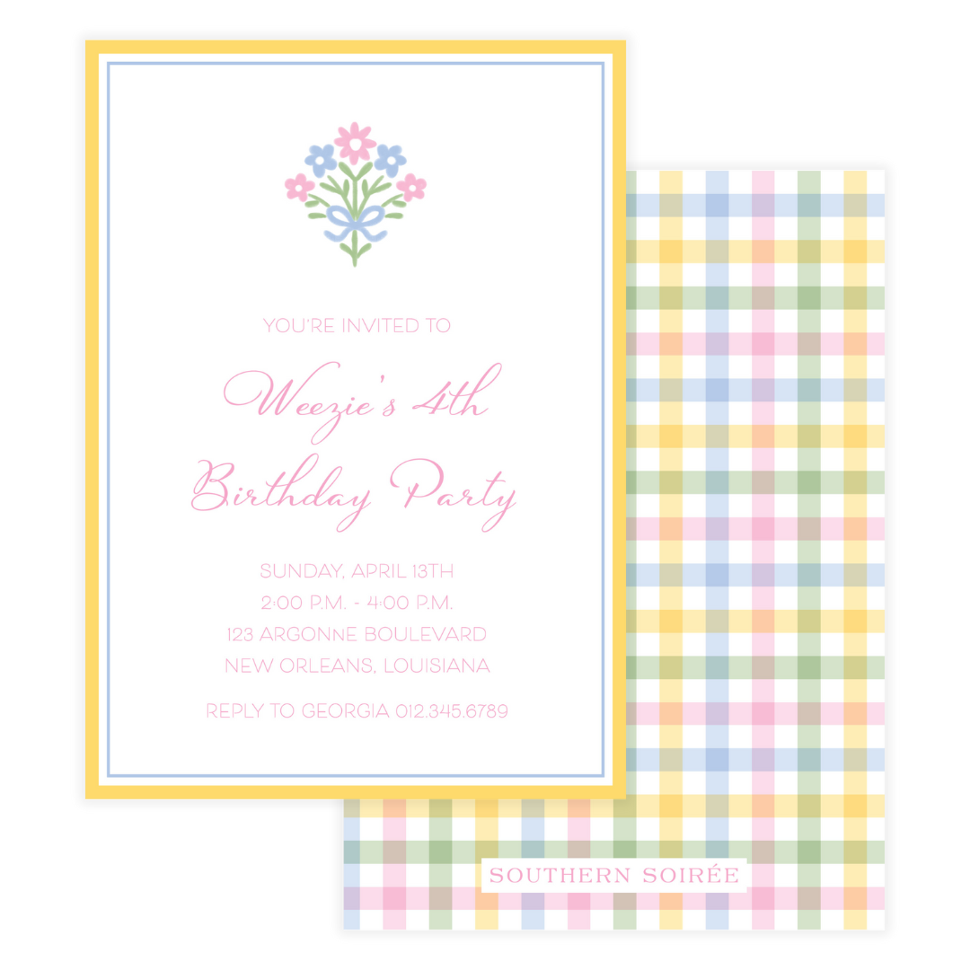 Oh Happy Day Invitation