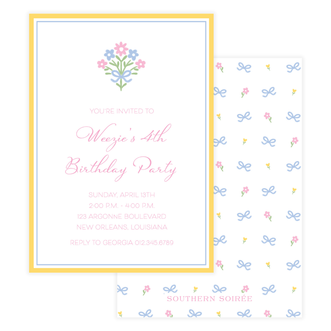 Oh Happy Day Invitation