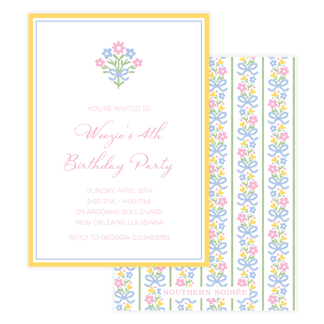 Oh Happy Day Invitation