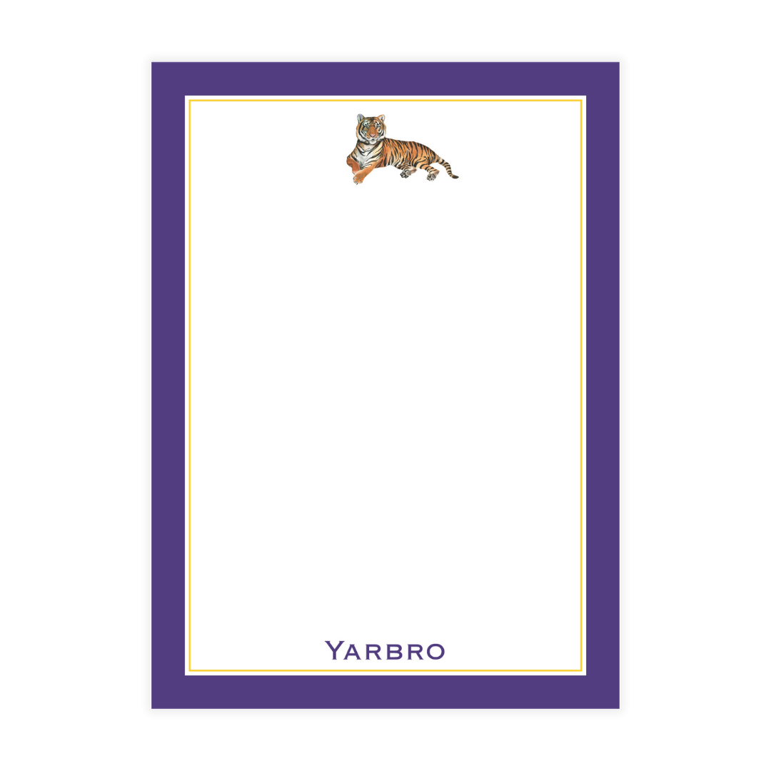 Tiger Block Notepad