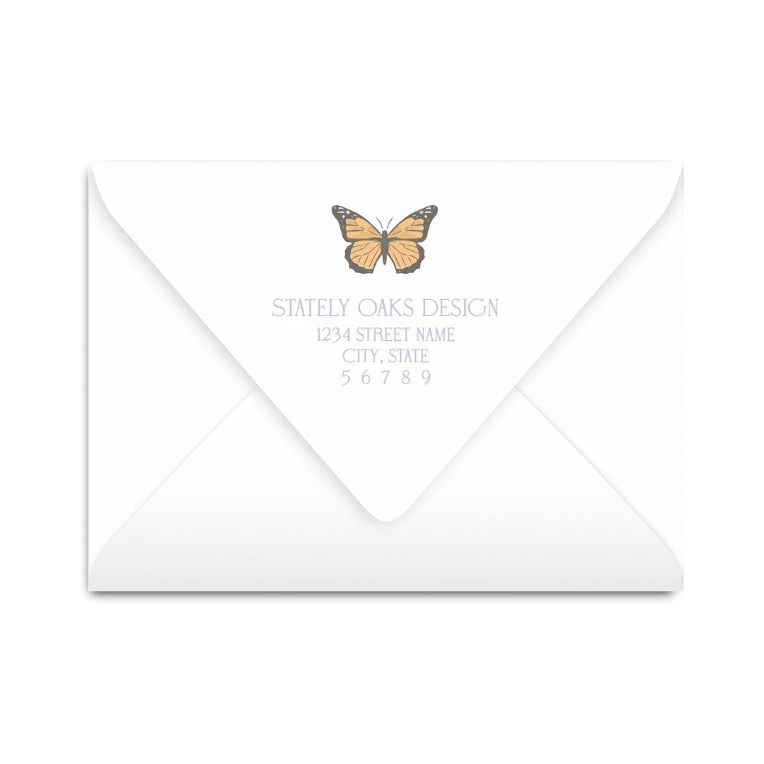 Butterfly Garden Notecard