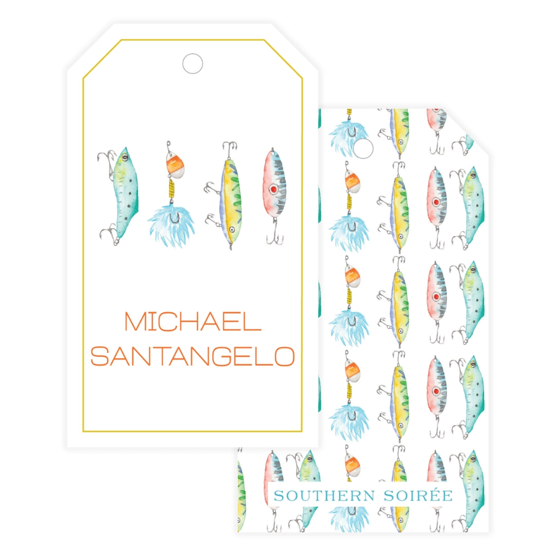 Fishing Lure Gift Tag