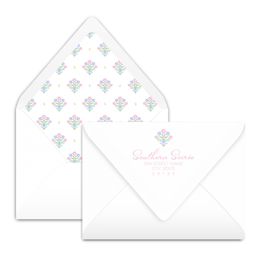 Oh Happy Day Scallop Invitation
