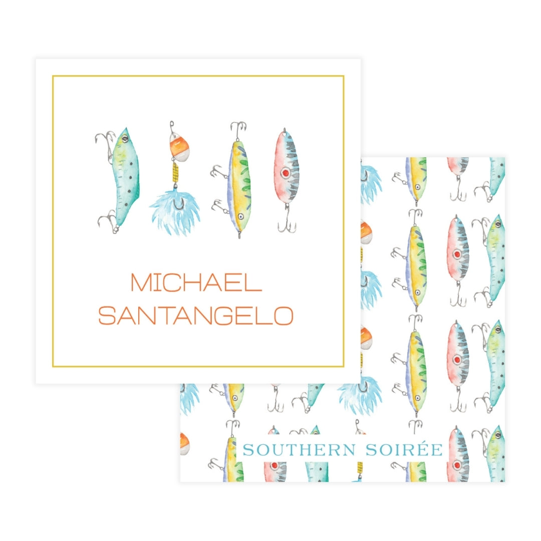 Fishing Lure Enclosure Card